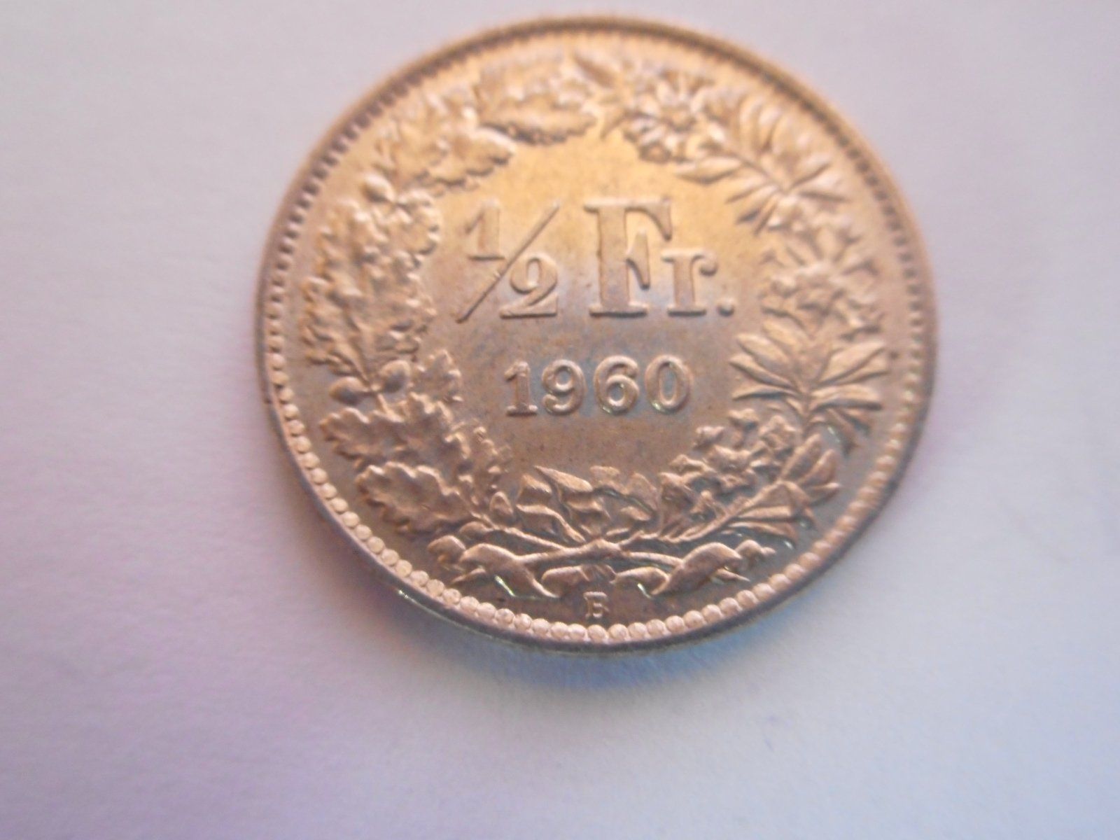 Tutti le monete: 50 Rp. 1960 silber – Usato da Kriegstetten venduto da pizlad2010