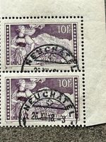 1914 Gebirgslandschaft - JUNGFRAU ZNr.131;  zusammenhängend