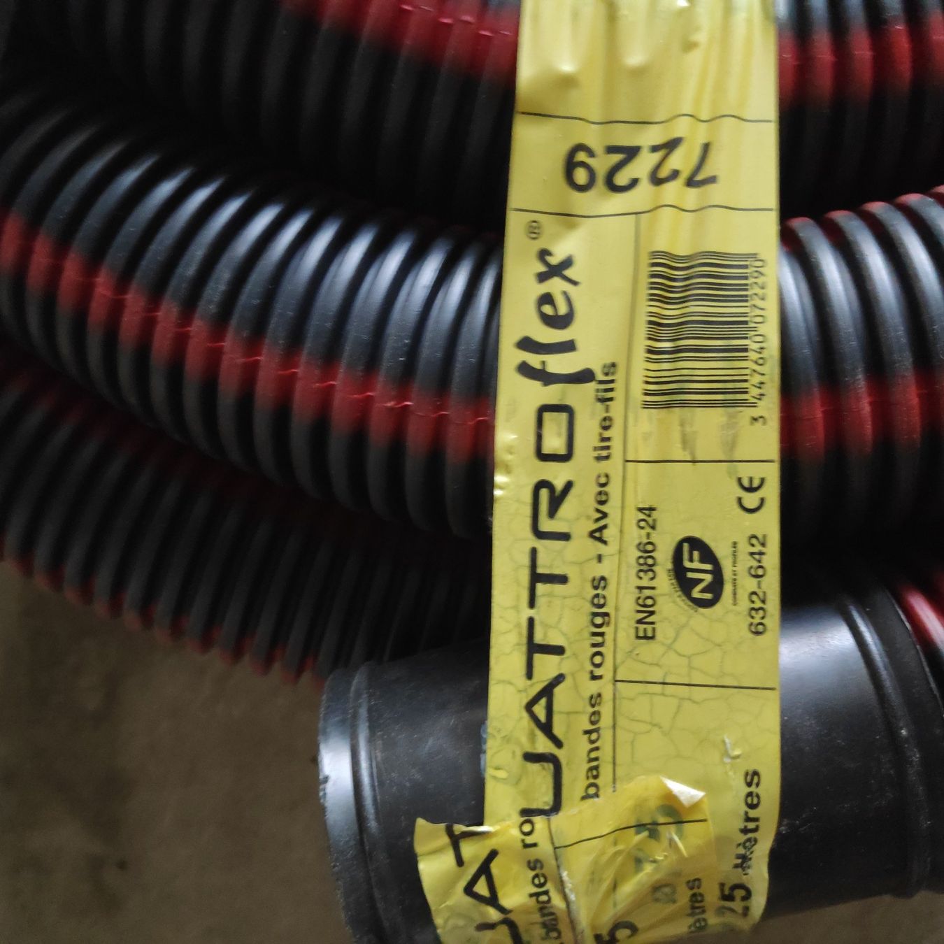 Tubi & Tubi flessibili: gaines 2x25m pour câbles électriques  75mm QUATTROflex – Nuovo (secondo la descrizione) da Bulle venduto da Colo