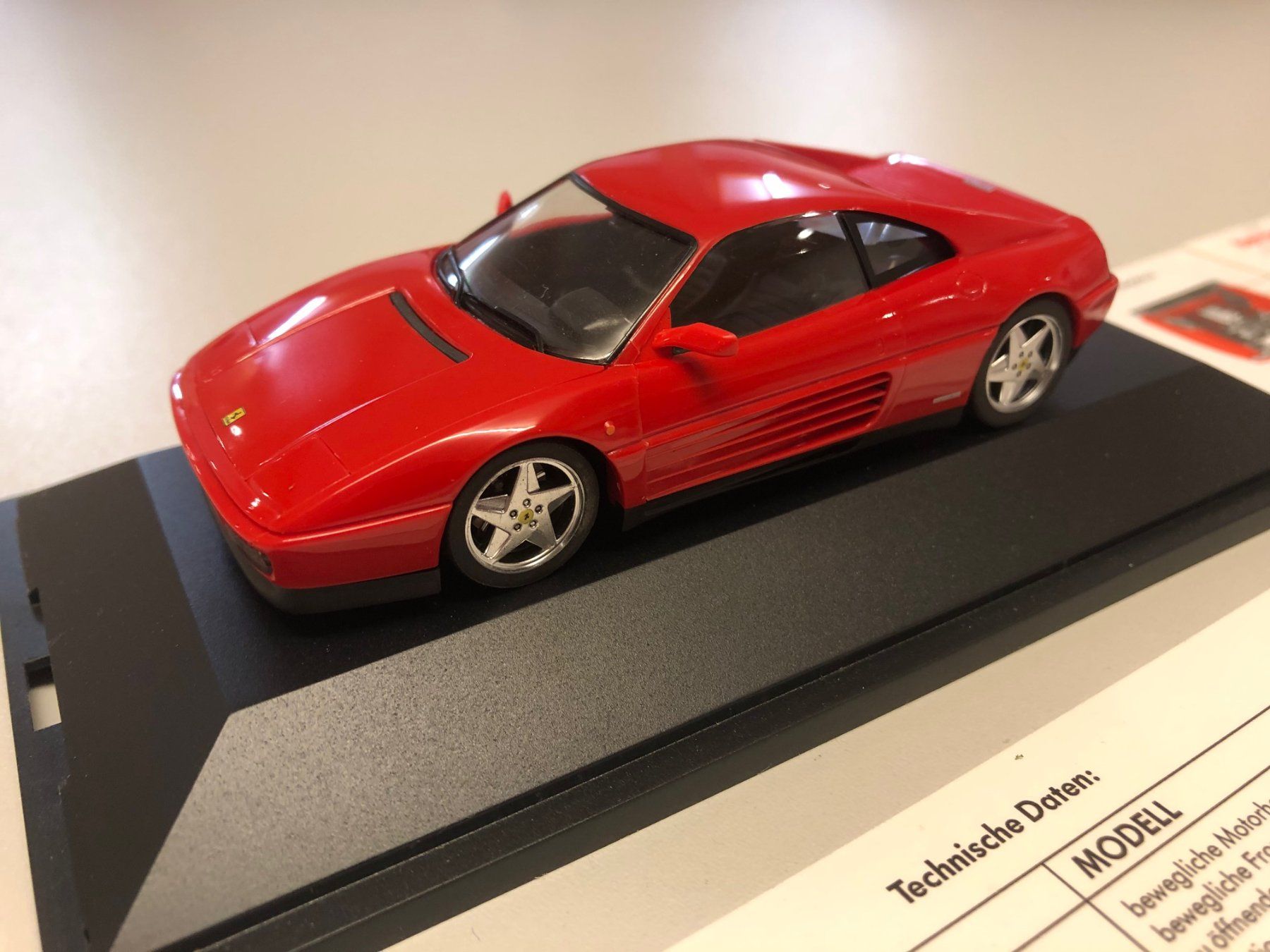 Ferrari Modellini d'auto: Herpa 1:43 / 1010 / Ferrari 348 tb – Nuovo e nell'imballaggio originale da Eggersriet venduto da uncletoni 3