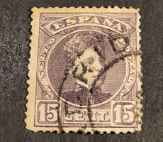 Spanien alte briefmarke