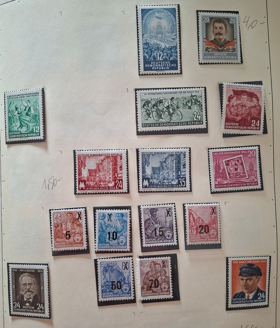 Tutti i francobolli: Briefmarken DDR – Usato da Dotzigen venduto da ser_8hp9