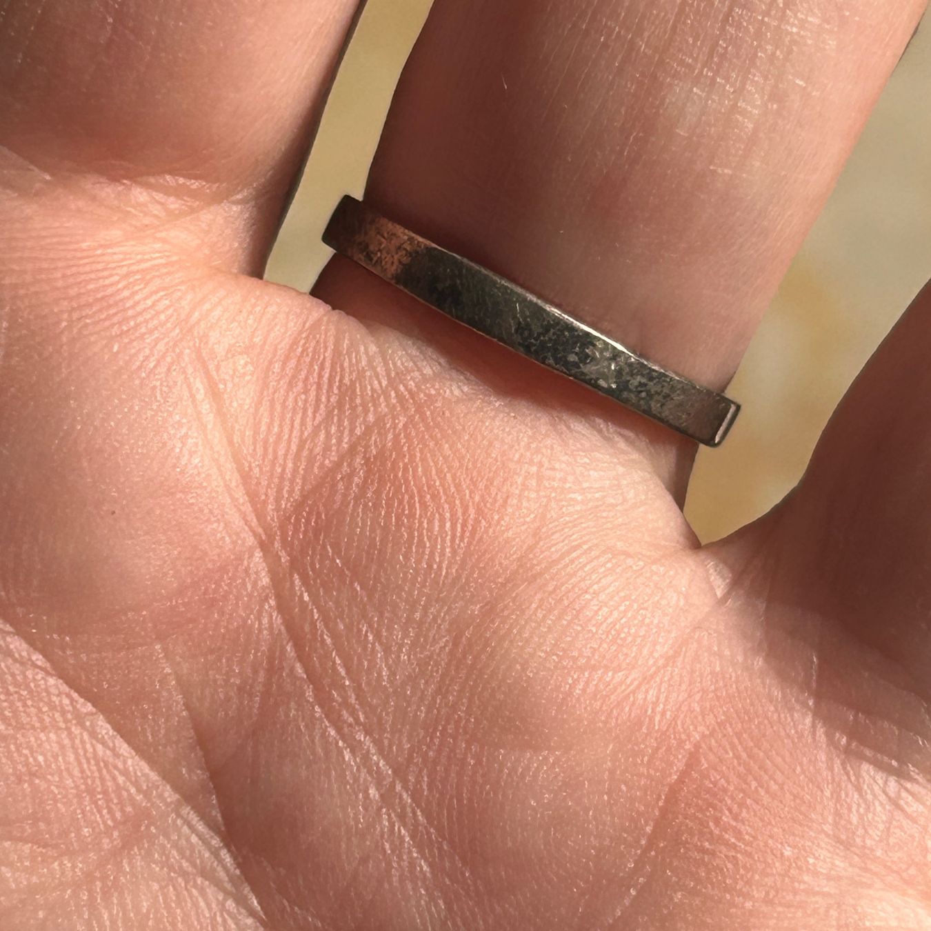 Anelli: Silber Ring mit Hanfblatt Motiv (57.5) – Usato da Laufen venduto da Bellebellezza 4