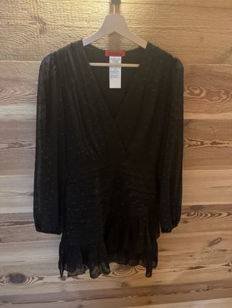 LIKE NEW!!! Max & co black dress with sparkles