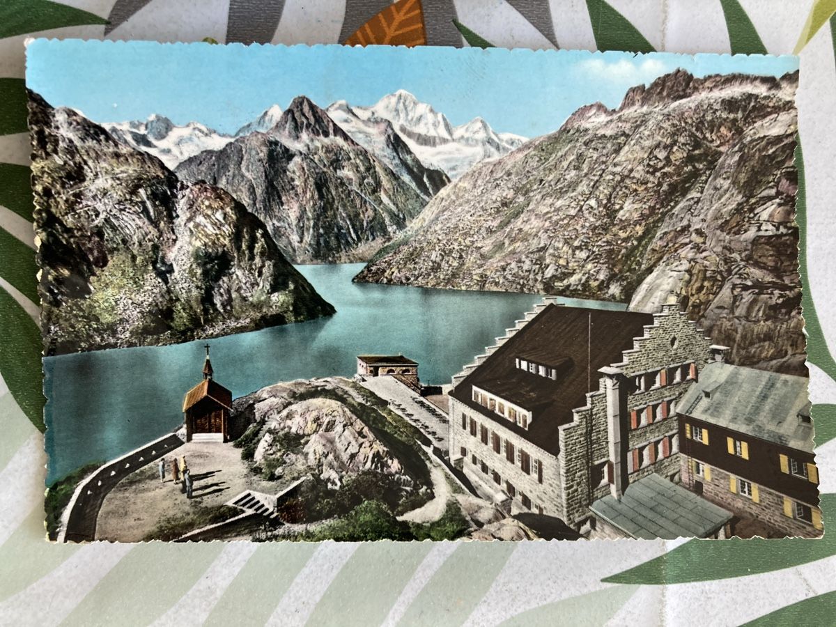 Ansichtskarten: 27)Grimsel Hospiz! – Gebraucht aus Ascona von ruru4150
