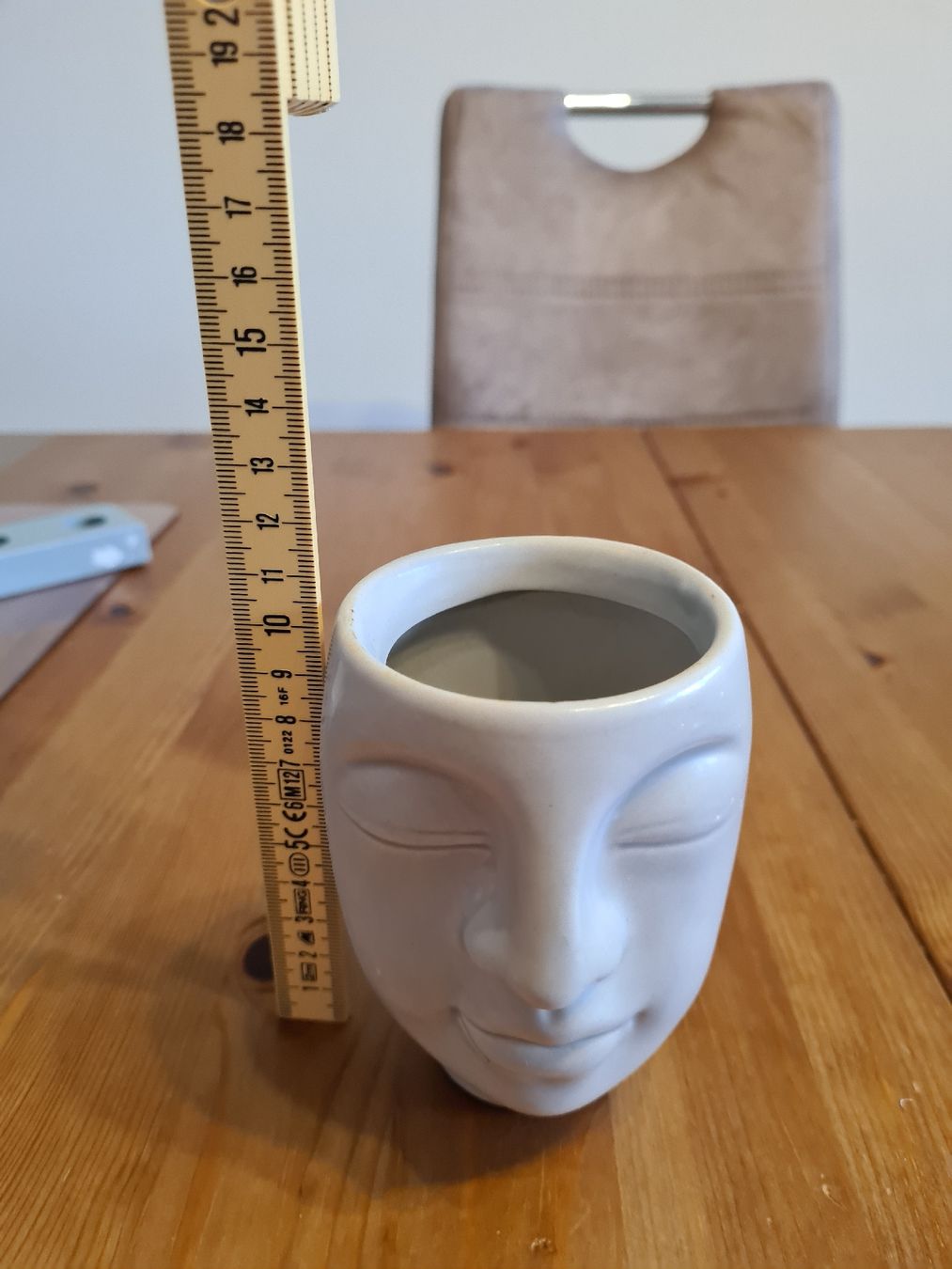 Vasi per fiori: Übertopf/Vase Deko-Topf Gesicht, Kolibri Home – Usato da Horw venduto da Mirii91 4