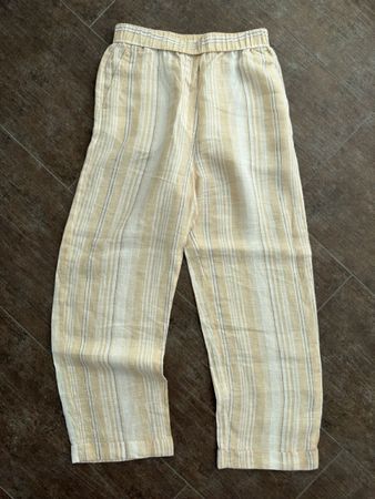 Peserico Hose gestreift Grösse 36 itl. 42