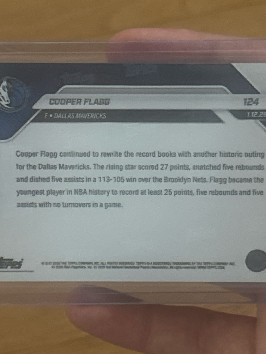 Topps Carte collezionabili: Topps Now Cooper Flagg – Nuovo (secondo la descrizione) da Kleinwangen venduto da Matteo_079 1