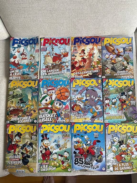 Comics: 48 magazines Picsou, Mickey, Fantomiald – Gebraucht aus Neuchâtel von sar_j99n 1