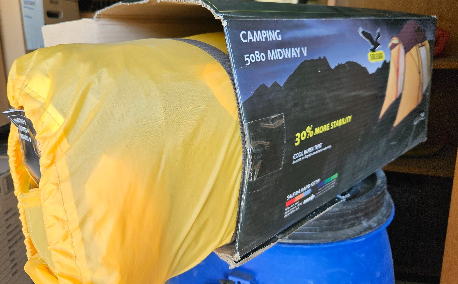 Salewa Tende : 4-5 Personen Zelt Salewa – Usato da Egliswil venduto da nor_fwl6 6