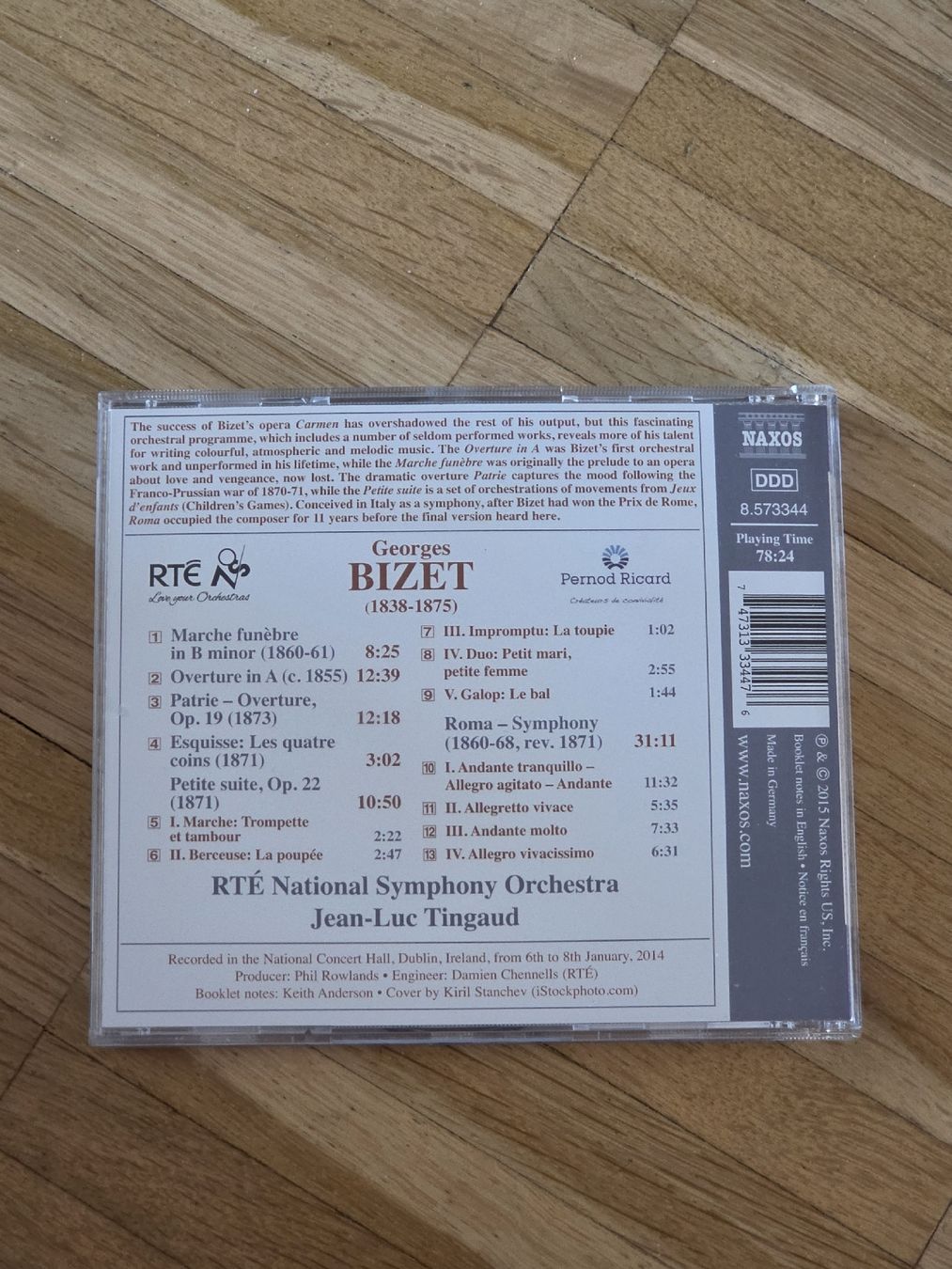 CD: CD: Georges Bizet: Roma – Usato da Aesch BL venduto da immon 1