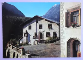 Dorfpartie in Scuol