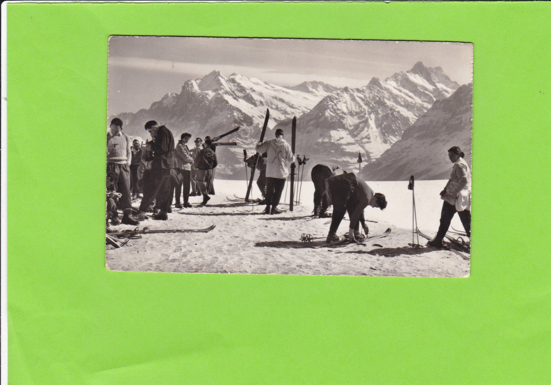 Cartes postales: Männlichen-Skiläufer – D'occasion à St. Peterzell par neckertal