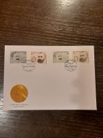 Série de timbres rares Suède-Suisse Prix Nobel 1997