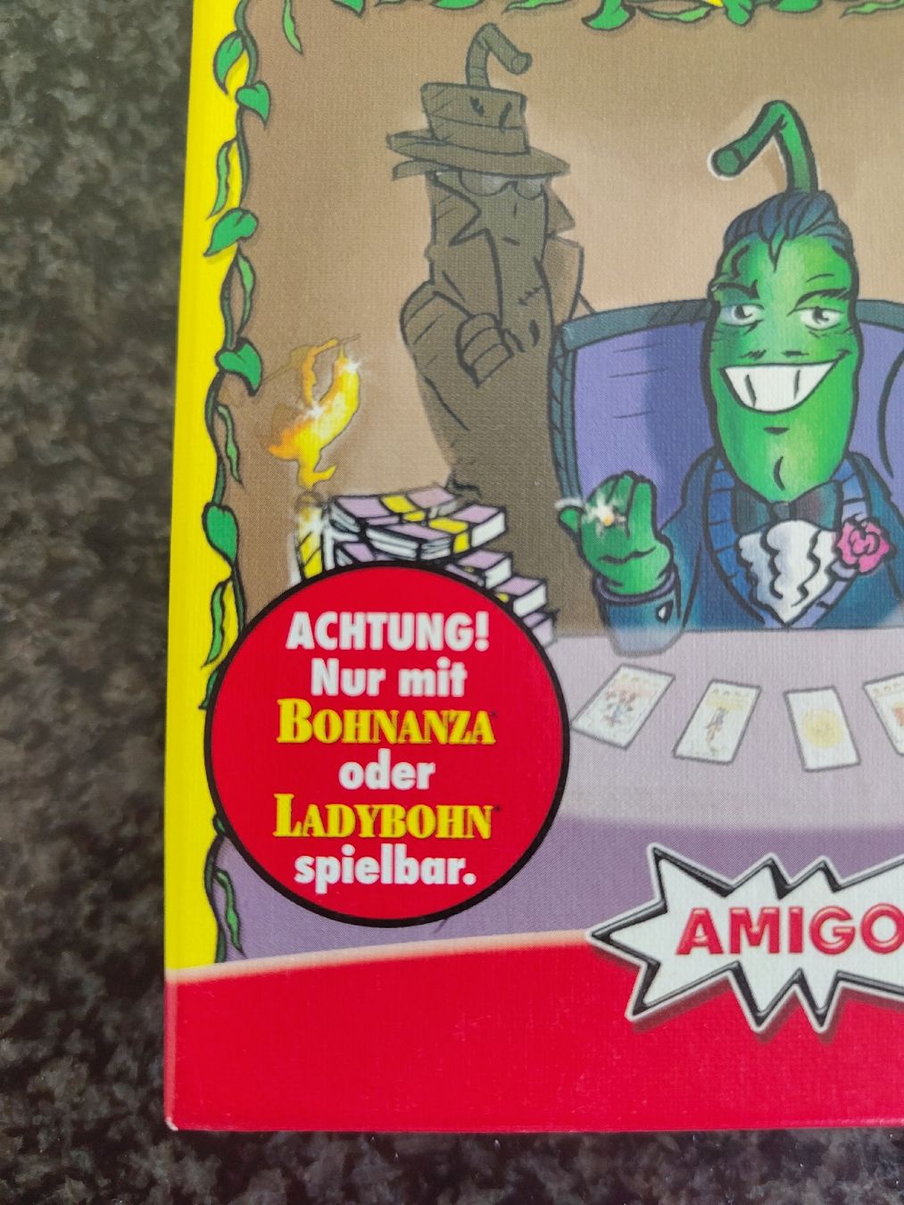 Amigo Spiele: Originalverpacktes Bohna Nostra (Bohnanza Erweiterung)  – Neu (gemäss Beschreibung) aus Meisterschwanden von Boni4 1