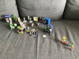 Polizeistation von Playmobil mit viel Zubehör