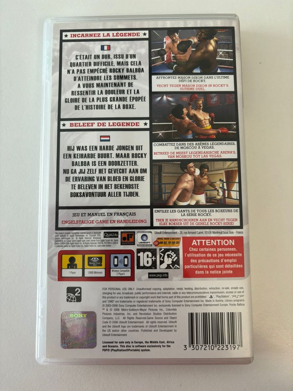 Giochi: Rocky Balboa (PSP) – Usato da Herisau venduto da Seyashop1 2