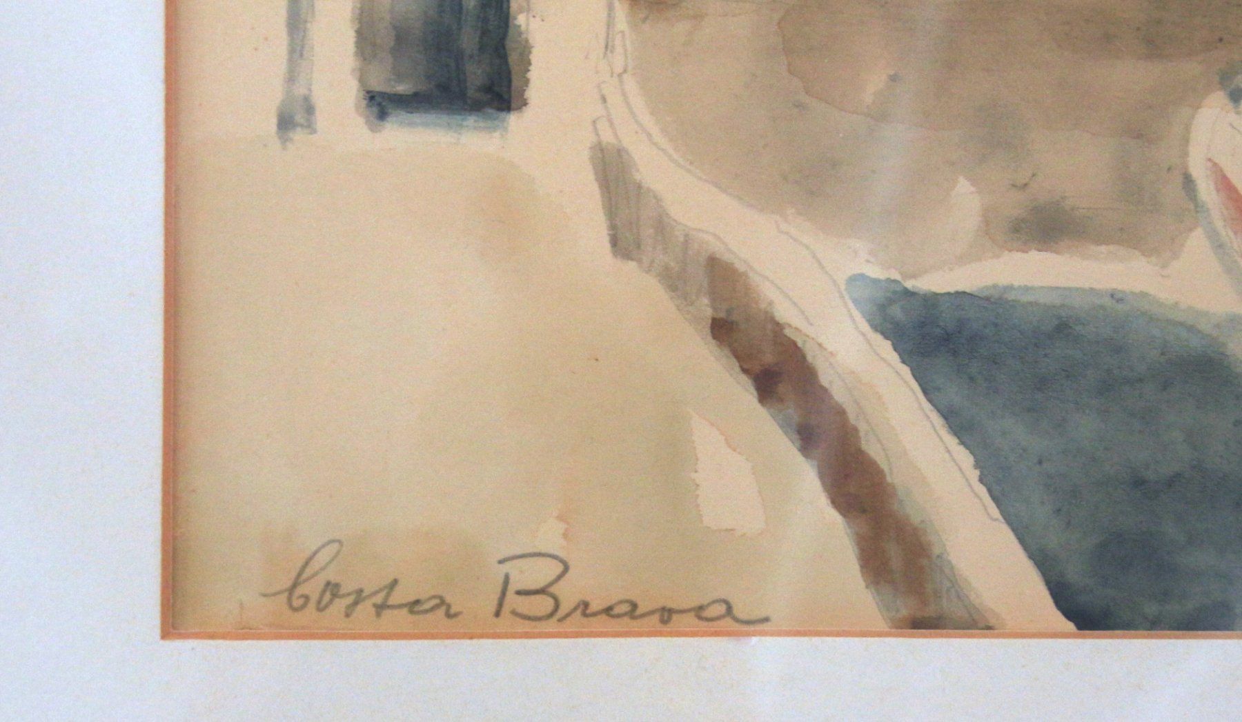 Dipinti: Walter Schneider - Blick auf Cadaques – Usato da Basel venduto da bigmbh 1