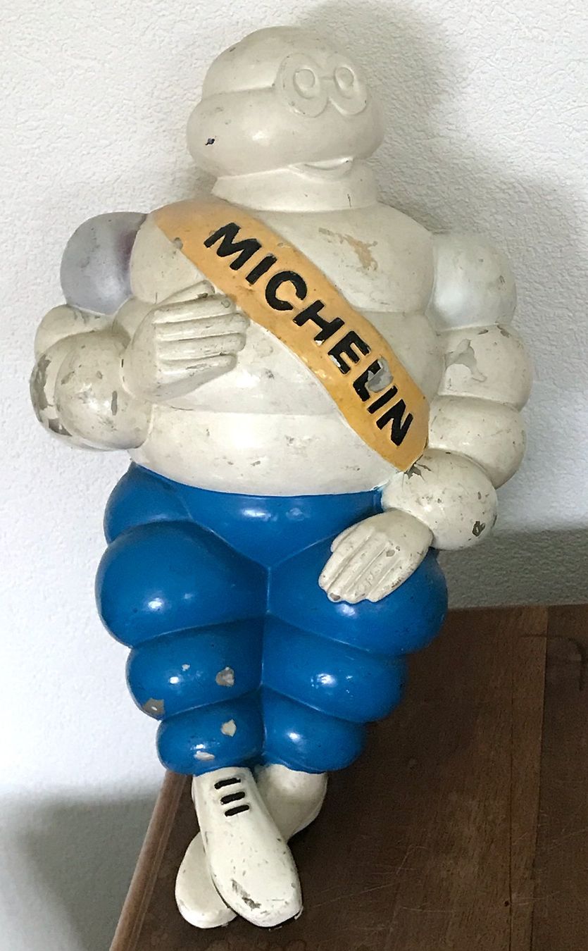Michelin Statuette: Michelin Männchen Figur Bibendum Werbefigur Bibidum – Usato da Lützelflüh-Goldb venduto da fluidum