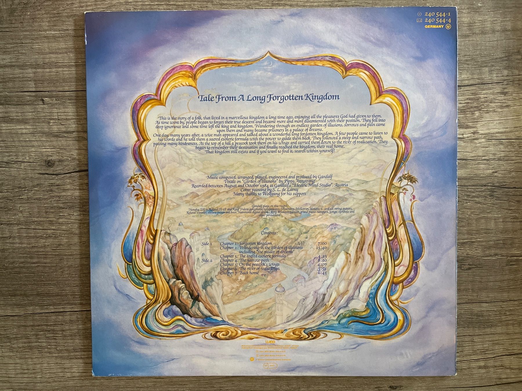 Dischi in vinile: A372/Gandalf - Tale From A Long Forgotten Kingdom – Usato da Frutigen venduto da Philippe_jsp 1
