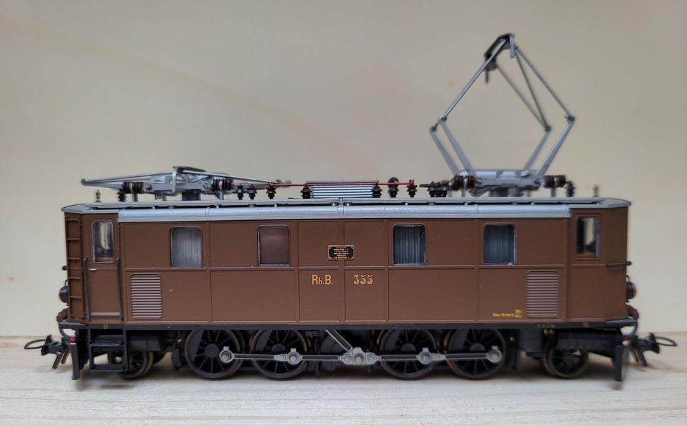 Bemo Modelleisenbahnen: Bemo RhB Ge 4/6 Nr. 355 – Gebraucht aus Worb von Chris129 1