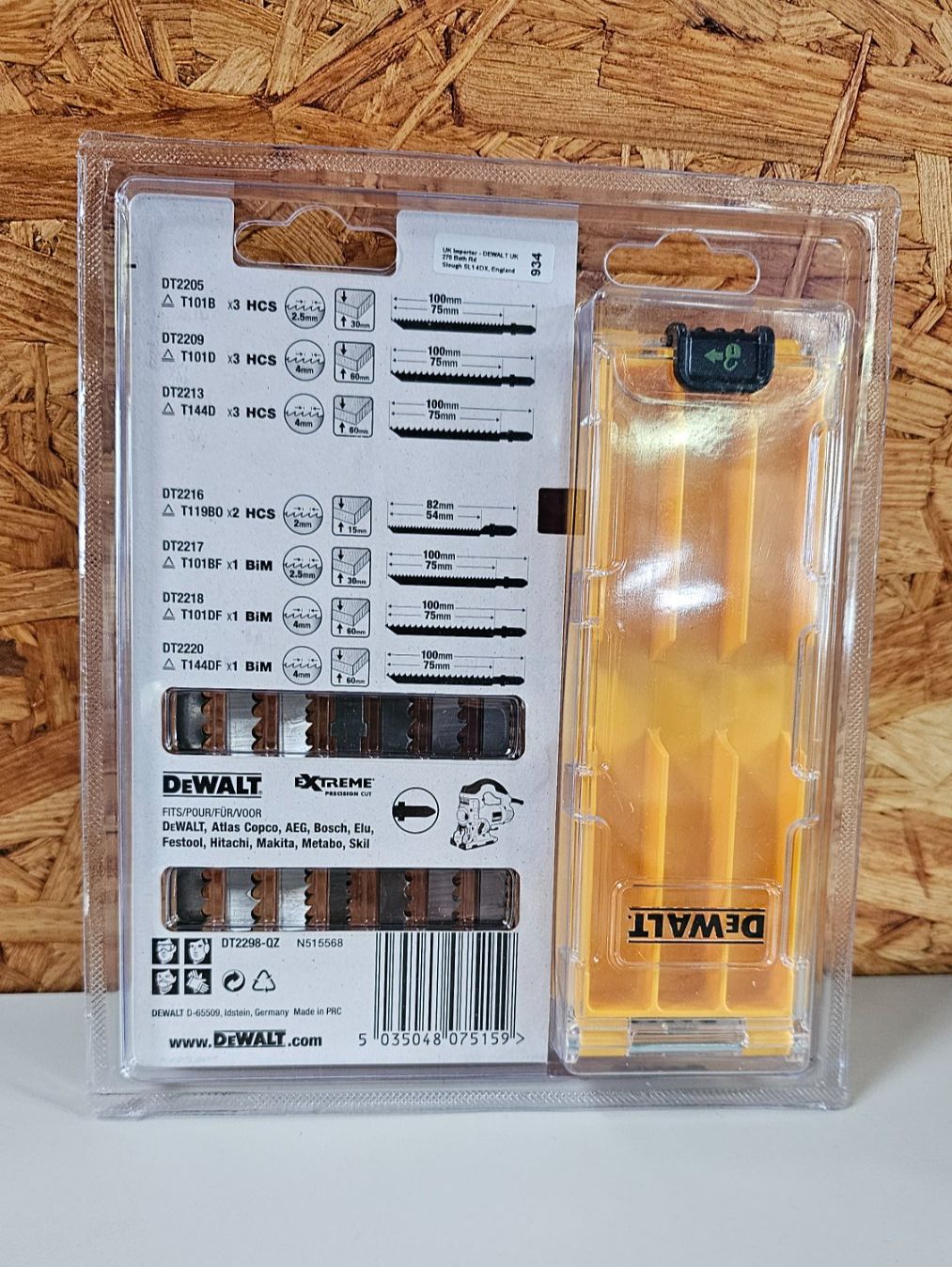 Dewalt Seghe: DeWALT 18V Akku Stichsäge DCS335NT Set – Nuovo e nell'imballaggio originale da Koppigen venduto da Bracher_Mail-House 8