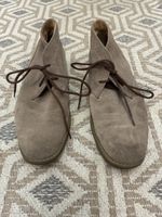 Calvin Klein Stiefeletten Leder Herren Grösse 42 beige
