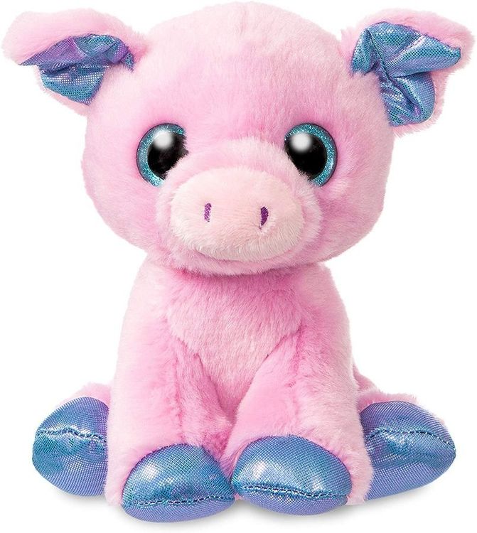 AURORA Cuddly Friends Schwein – Kuscheltier 30,5 Cm, Pink, Weich & Kuschelig