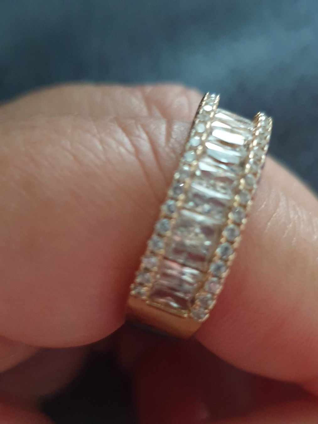 Anelli: Ring mit Glasschteine – Nuovo (secondo la descrizione) da Lengnau BE venduto da Mango888 5