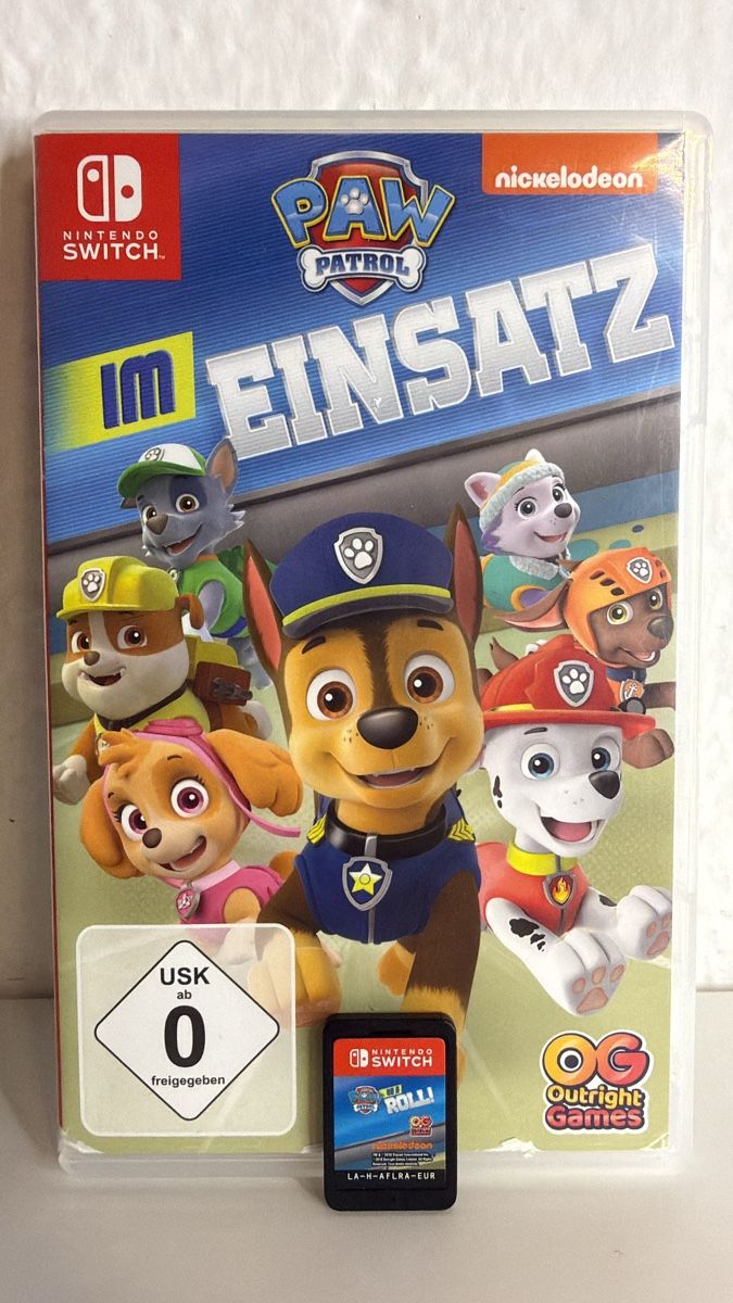 Nintendo Giochi: Paw Patrol: On a Roll! Switch Game - Great Condition – Usato da Ehrendingen venduto da bubulence