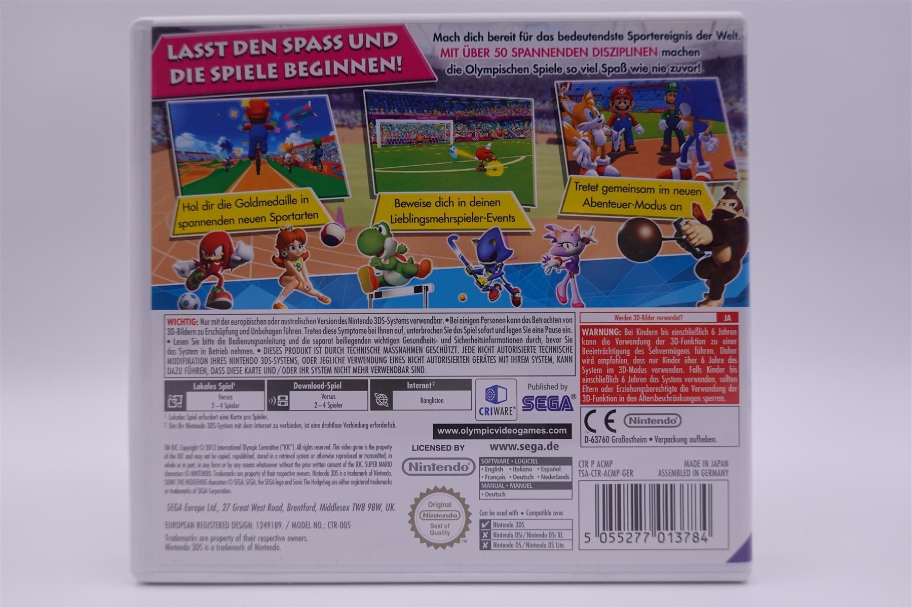 Nintendo Giochi: Mario&Sonic Olympischen Spiele (3DS) – Usato da Herisau venduto da ZelliZone 1