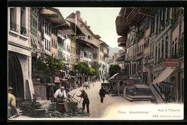 AK Thun, Blick in die Hauptstrasse