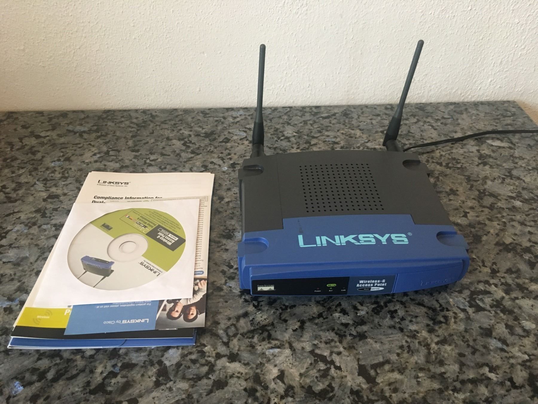 Modem & Router: Linksys WAP54G Vers. 3.1 Wireless-G – Usato da St. Margarethen TG venduto da Mac-PC