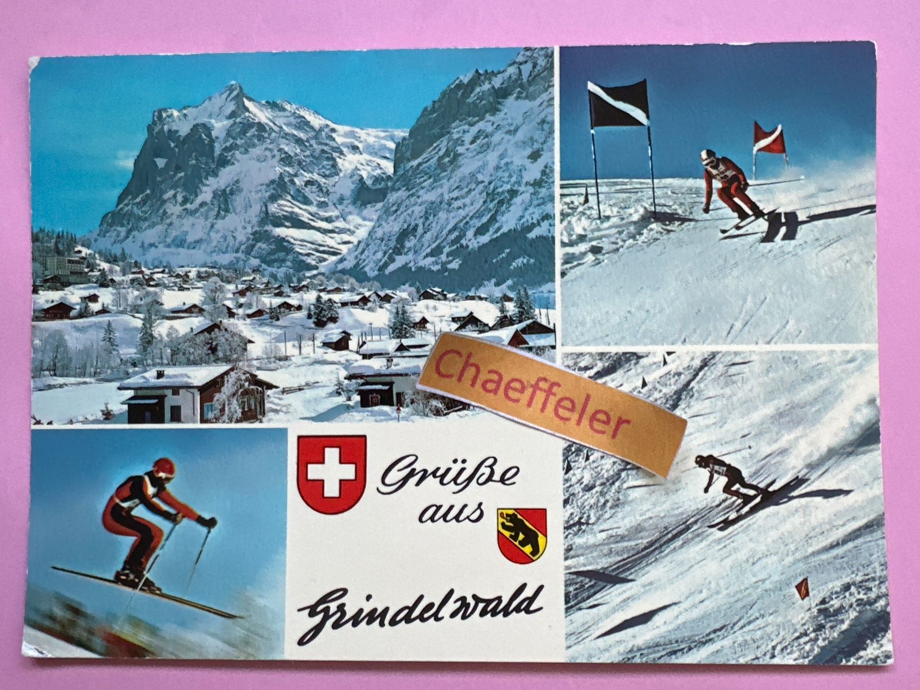 Cartes postales: 1981 Grüße aus Grindelwald. – D'occasion à Zürich par Chaeffeler