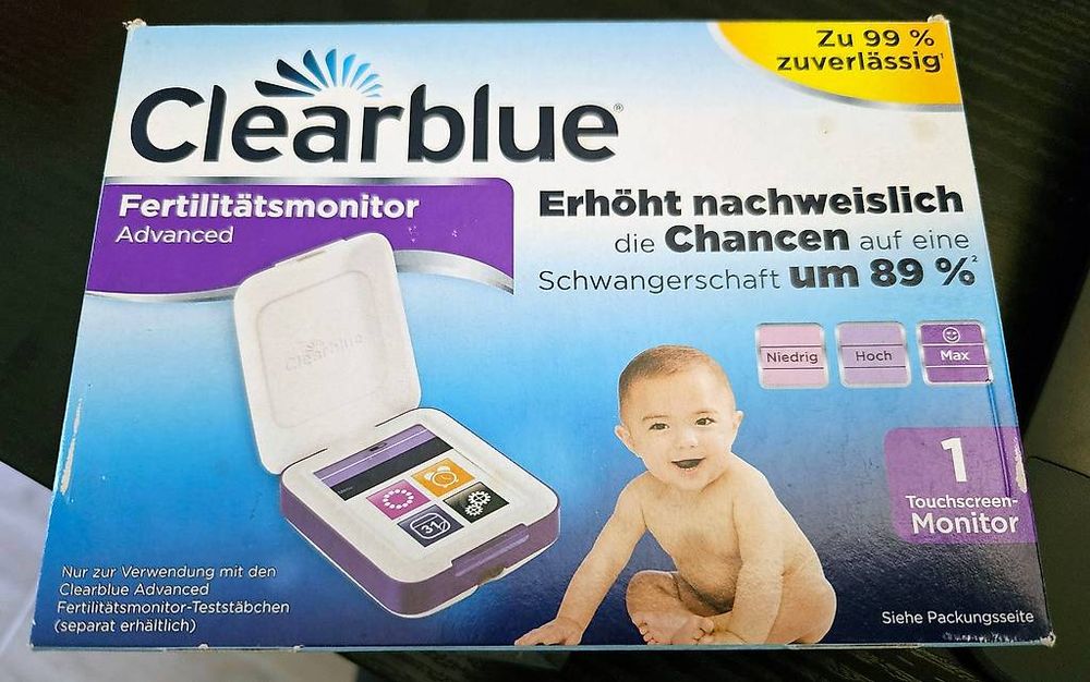 Clearblue Zykluscomputer - Fertilitätsmonitor Advanced (Gebraucht) in ...