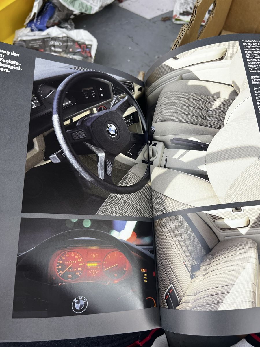 BMW Documenti: Alter BMW 524d Prospekt – Usato da Wettingen venduto da NickInc 3