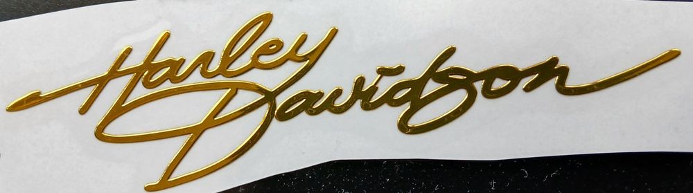 Sticker: Autocollant Harley Davidson en métal J024 – Nuovo e nell'imballaggio originale da Allens venduto da MADE.IN.ROCK.N.ROLL 3