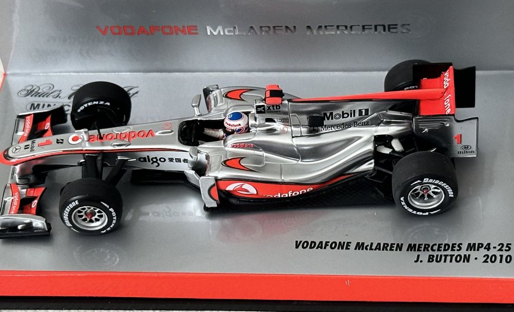 McLaren MP4-25 Nr. 1 Jenson Button 2010, MINICHAMPS 1:43 (Neu (gemäss