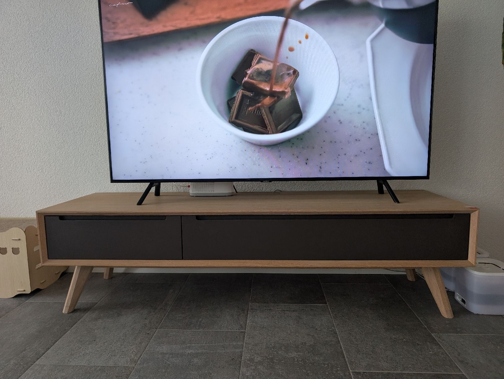 TV-Möbel Fernsehtisch Sideboard Eiche Kommode Vintage Look (Gebraucht ...