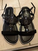 Sandales 39 noire comme neuves