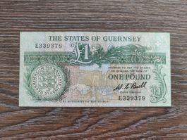Guernsey 1 Pfund ND80 !!!!!!!