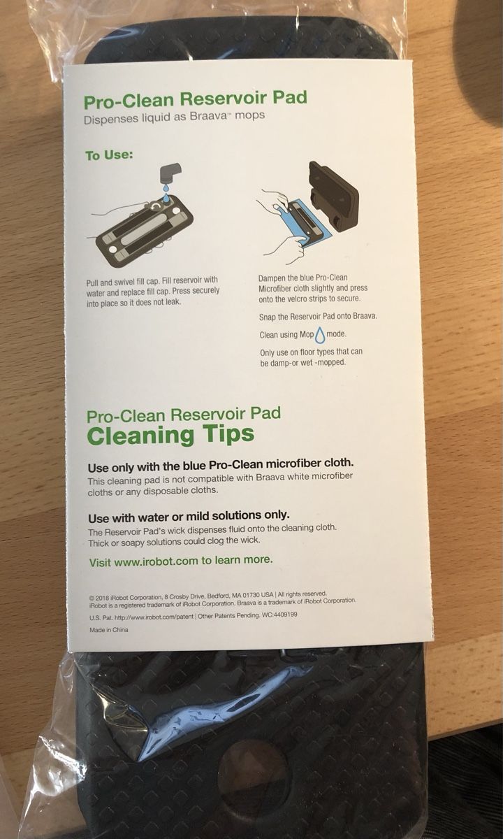 Irobot Aspirapolveri & Accessori: iRobot Braava Mehrzweck Cleaning Pad – Nuovo e nell'imballaggio originale da Wallisellen venduto da watcher01