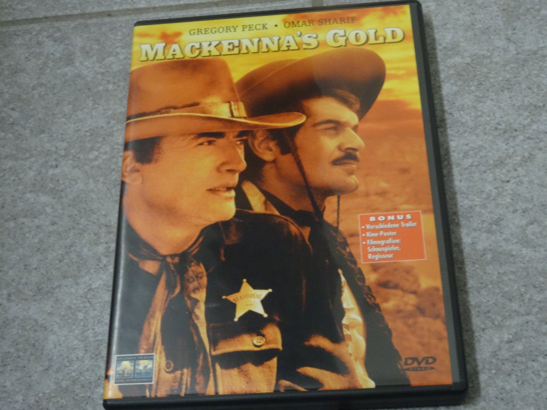 Tutti i DVDs: Mackennas Gold DVD - Gregory Peck – Usato da Olten venduto da Disc-Verkauf