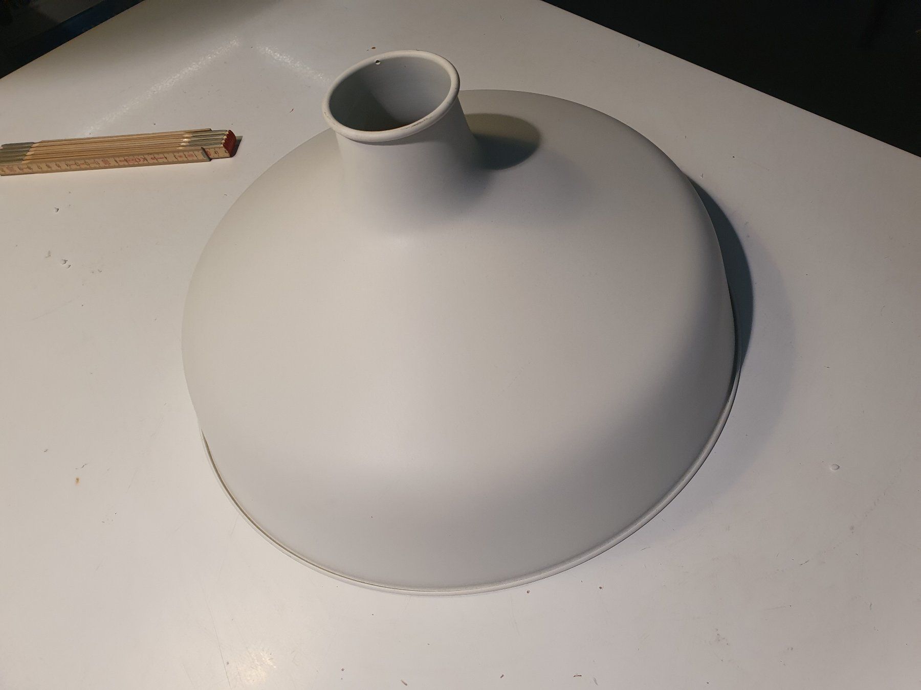 Lampenschirme: Lampenschirm weiss 37 cm Durchmesser – Gebraucht aus Zürich von loosebone