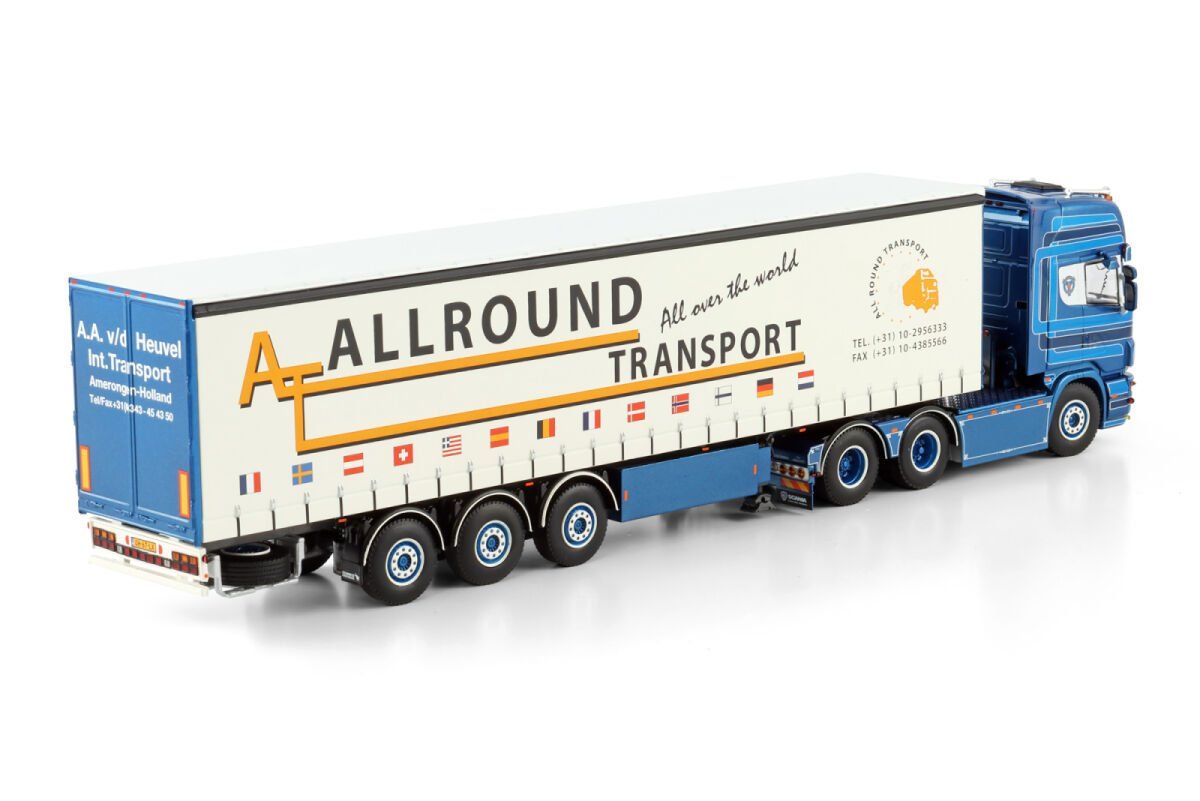 WSI Models Kit di modellismo & Modellini statici: WSI 4625 Scania A. van der Heuvel – Nuovo (secondo la descrizione) da Dagmersellen venduto da FBM-Bacheli 1