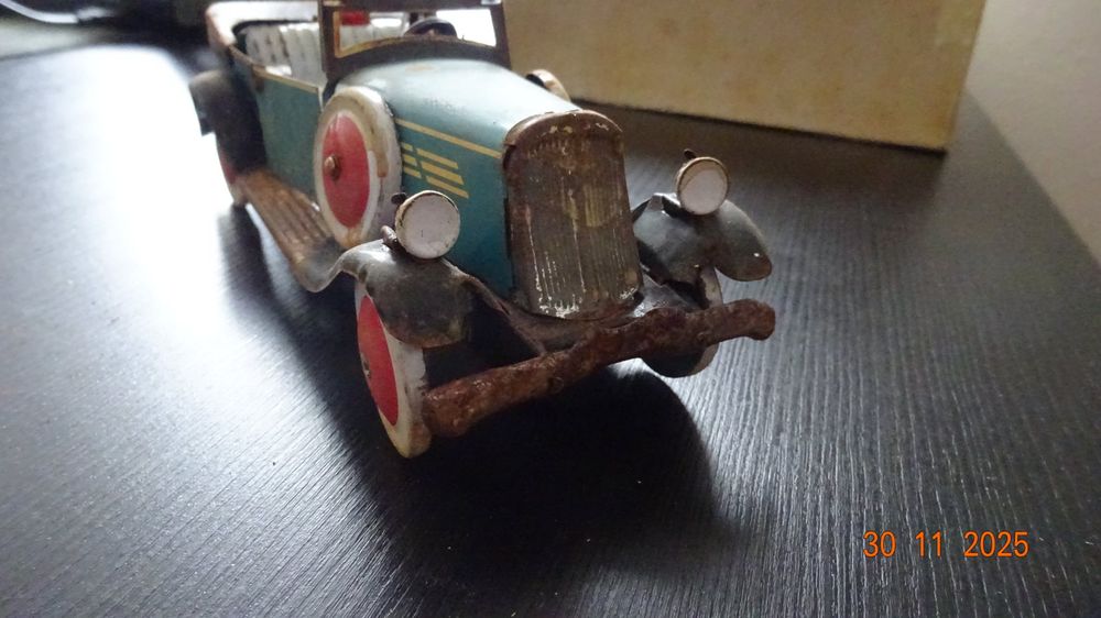 Jouet Bébé Piano En Tôle Années 60 – Fonctionne – Avec Sa Boîte D'origine