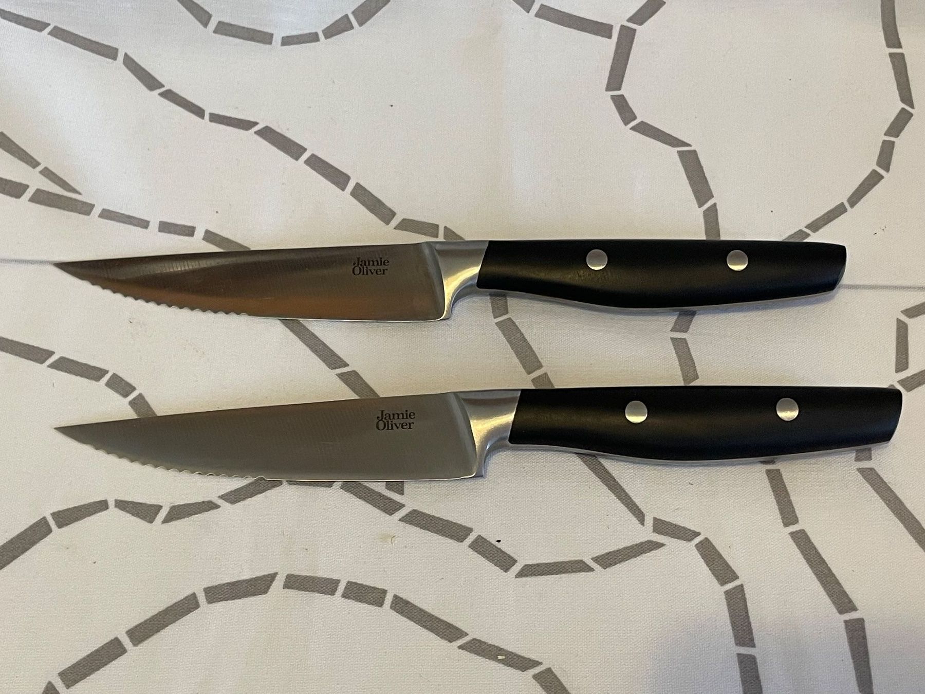 Messer: Messerblock "Jamie Oliver" mit 2 Steakmesser, Ab Fr. 1.-- – Gebraucht aus Rafz von stg101 3