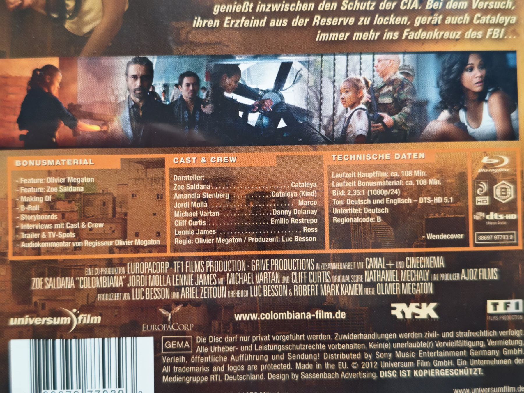 Alle DVDs: Columbiana – Gebraucht aus Liestal von Kratzilla 3