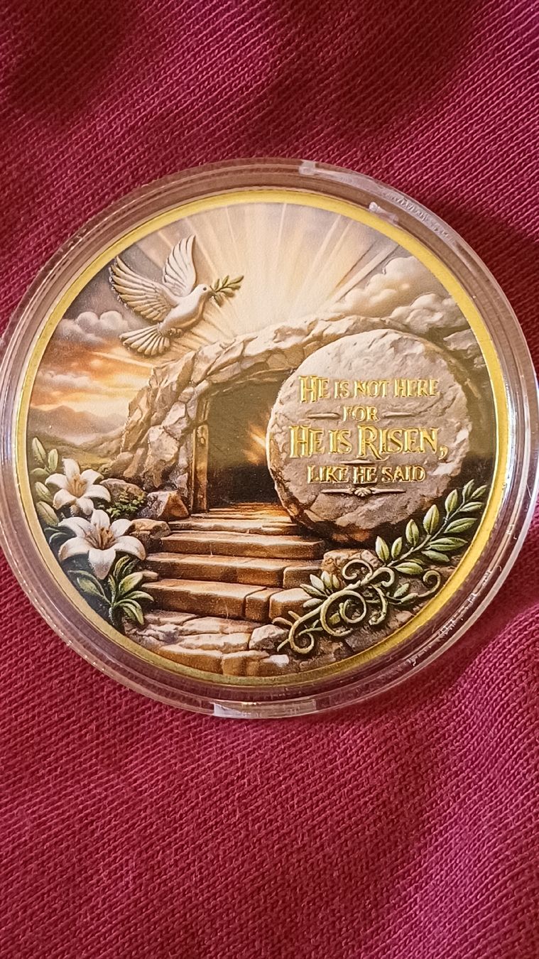 Médailles: Jesus Christus Medaille  – Neuf avec emballage d'origine à Bex par renebaar 1