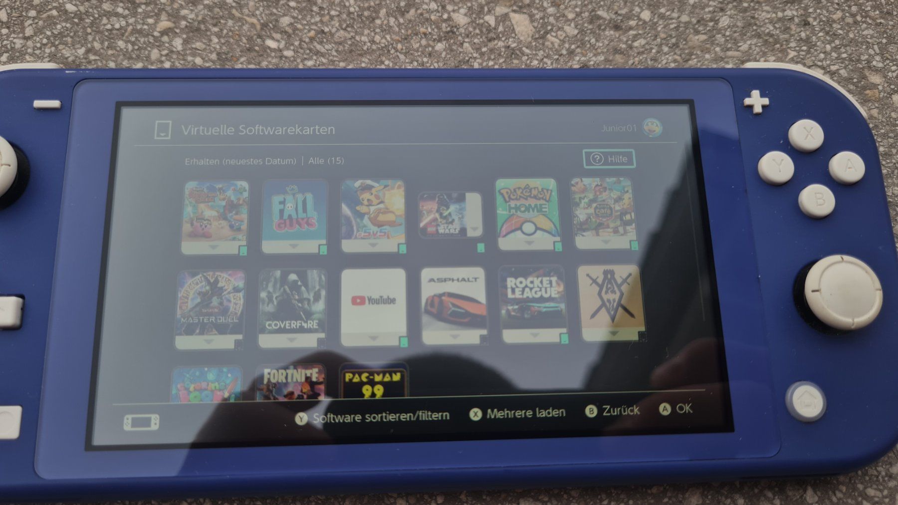 Nintendo Console: Spielkonsole / Nintendo / Switch Light / Blau / JG 2021 – Usato da Safenwil venduto da Husqi2000 6